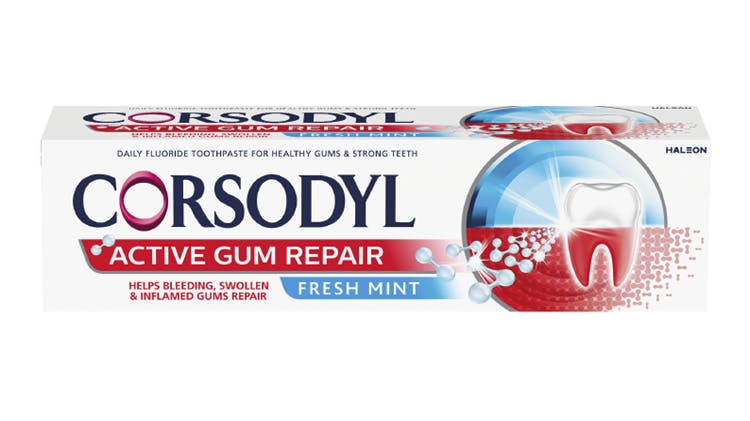 Corsodyl Active Gum Repair toothpaste