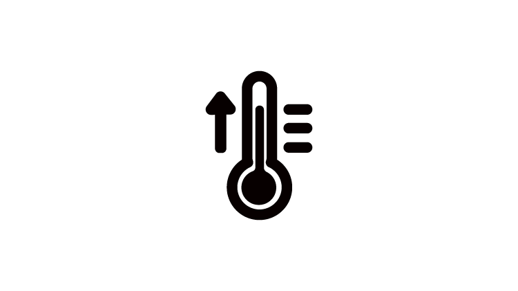 Icon of a thermometer