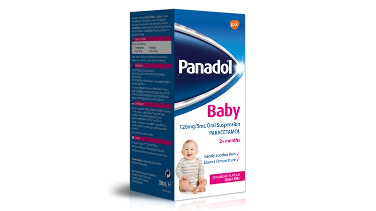 Panadol Baby pack shot