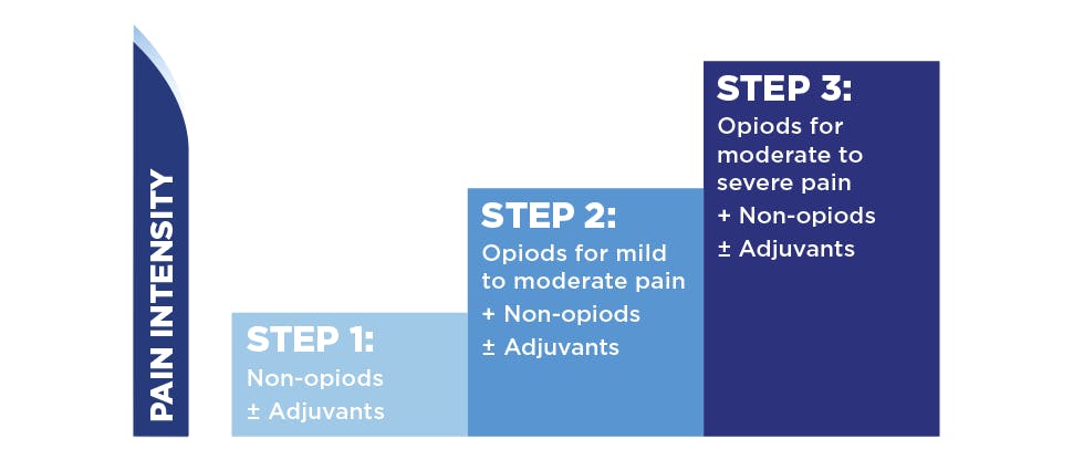 WHO pain management diagram