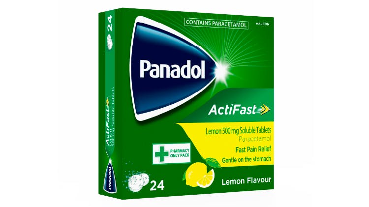 Panadol ActiFast Lemon