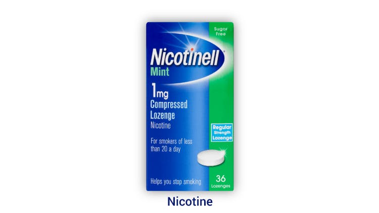 Nicotinell lozenges pack-shot