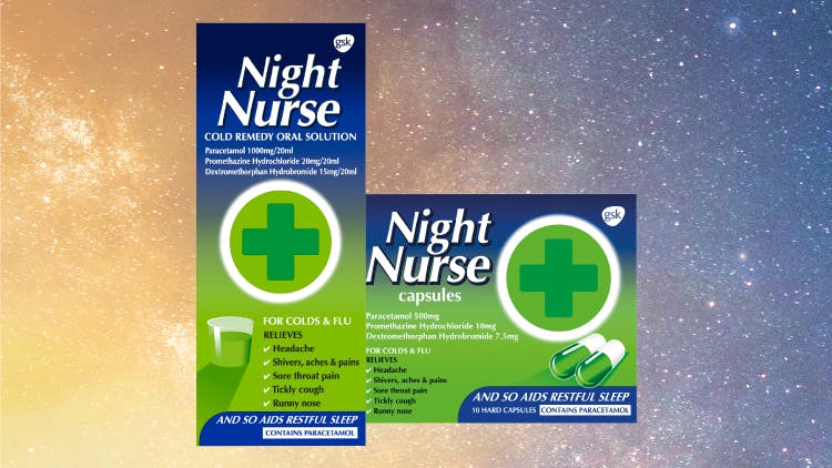 Night Nurse Capsules & Liquid pack