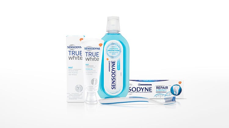 Various Sensodyne Products