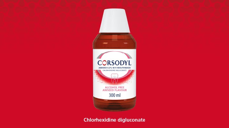 Corsodyl mouthwash