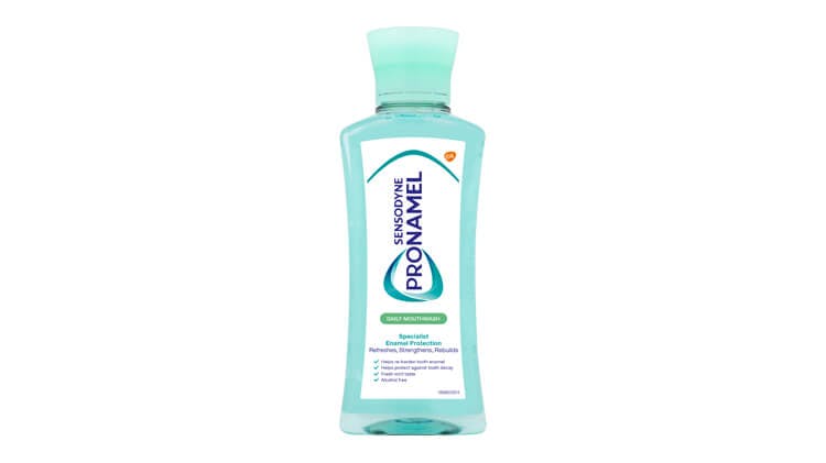 Sensodyne Pronamel Mouthwash shot