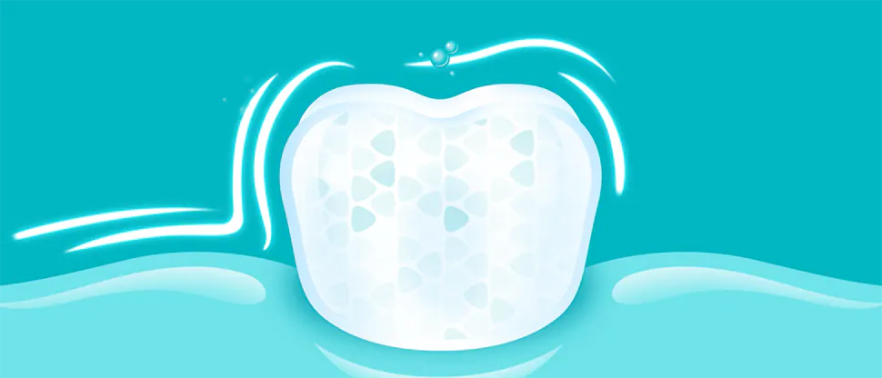 Video depicting the enamel protection benefits of Pronamel Kids