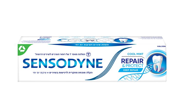 Sensodyne Repair & Protect toothpaste packshot