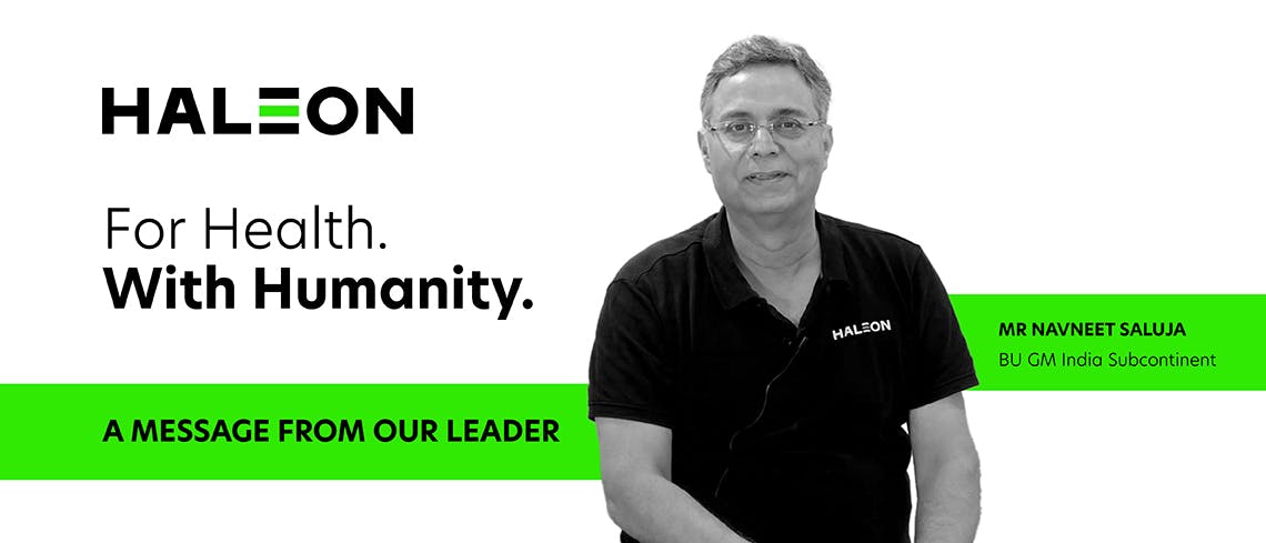 Banner 04 Haleon – For Health. With Humanity