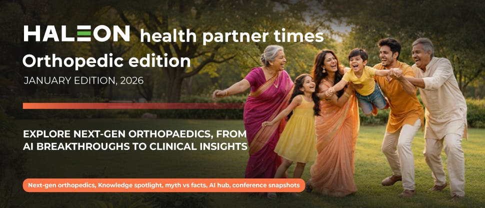 Haleon Health Partner times: Orthopaedic edition, january 2026