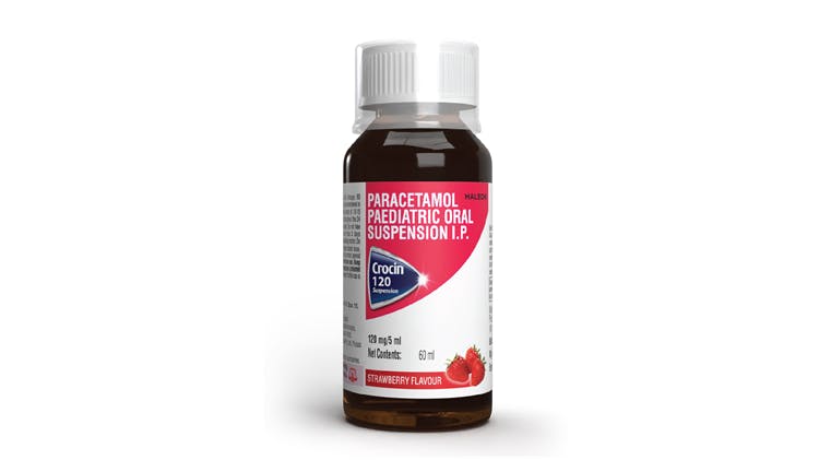 Crocin 120 pack shot