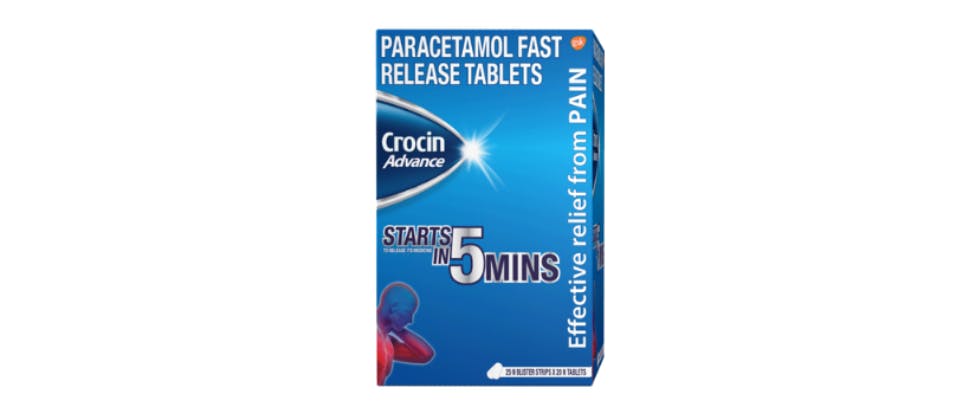 Crocin Advance packshot