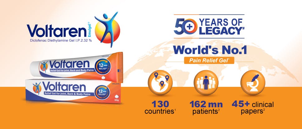 World’s No. 1 Topical Pain Reliever Packs shot