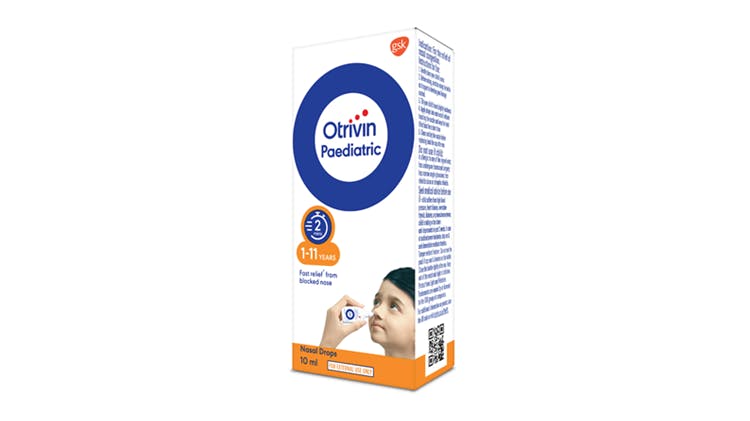 Otrivin Paediatric packshot