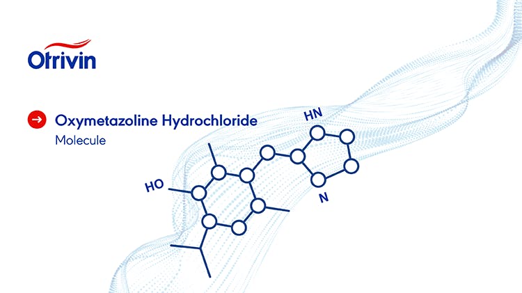 Oxymetazoline molecule