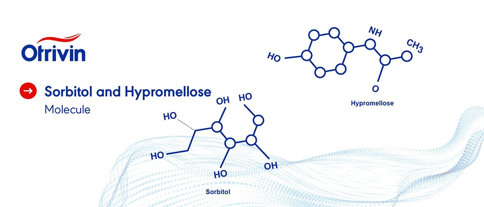 Sorbitol and Hypromellose molecule