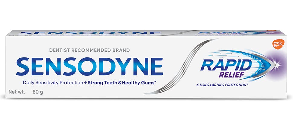 Sensodyne Rapid Relief packshot