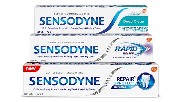 Various Sensodyne Products