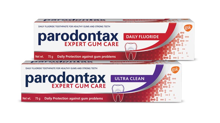 parodontax range shot