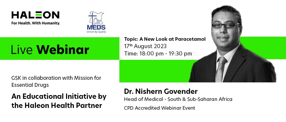 Kenya Pharmaceutical Association Webinar - A New Look at Paracetamol