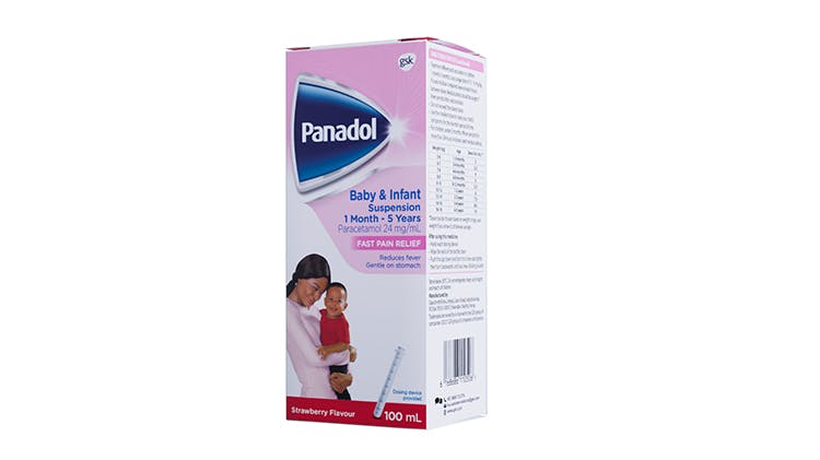 Panadol for children pack shot