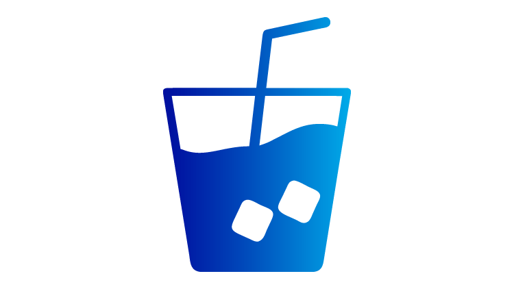 Icon of cold drink/ juice