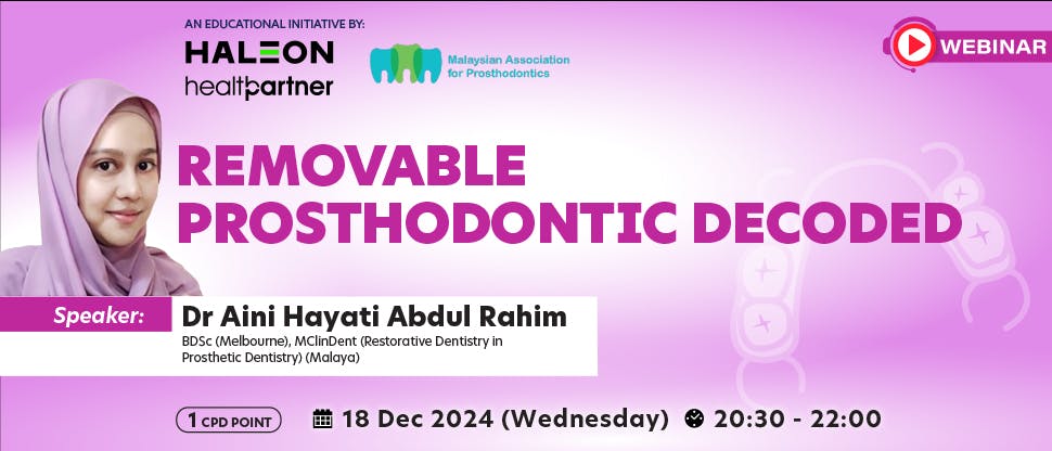 Removable Prosthodontic Decoded