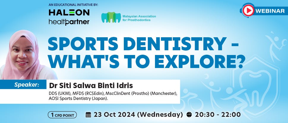 Sports Dentistry - What's to explore?