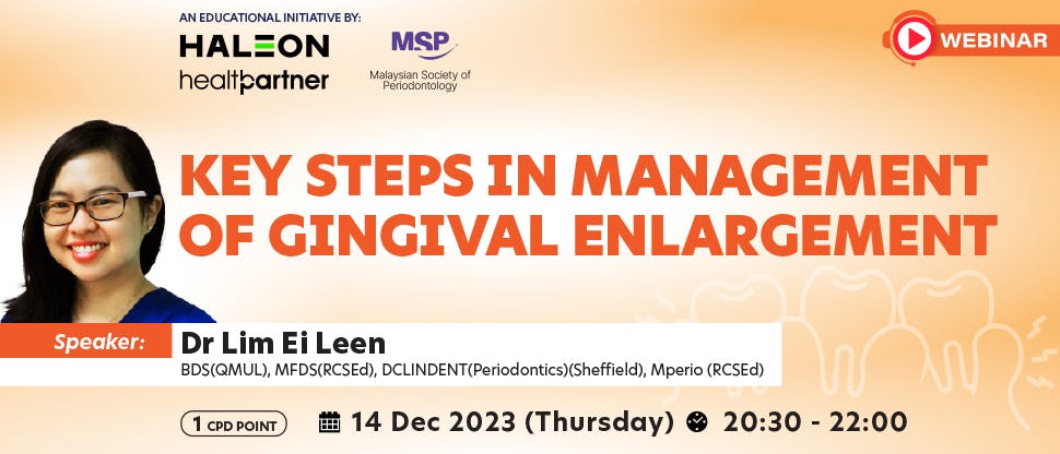 Key steps in management of gingival enlargement