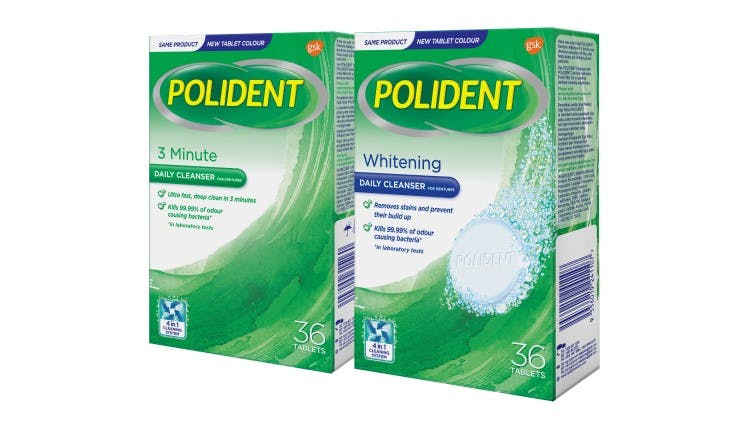 Polident cleansers image