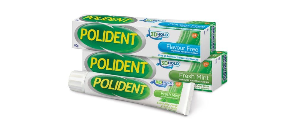 Polident adhesive