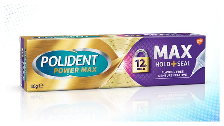 Polident Max Hold + Seal adhesive pack