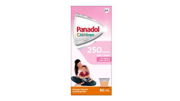 Panadol Children 6+ packshot