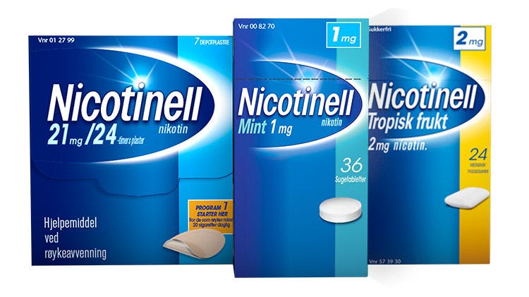 Nicotinell products
