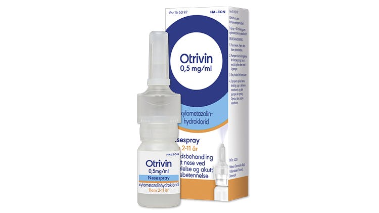 Otrivin preservative-free 0,5 mg/ml
