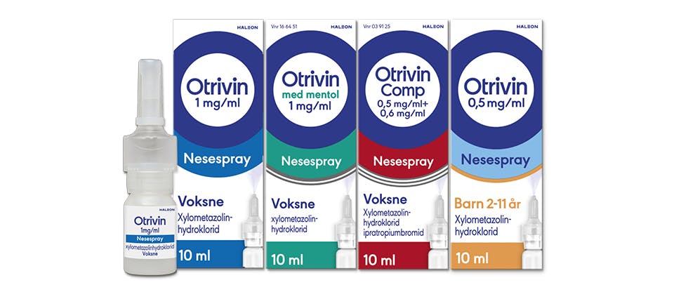 Otrivin product range