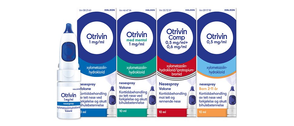 Otrivin product range