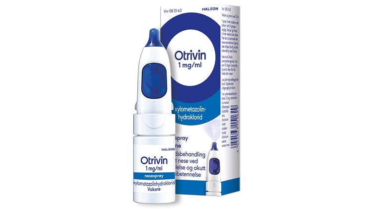 Otrivin preservative-free 1 mg/ml