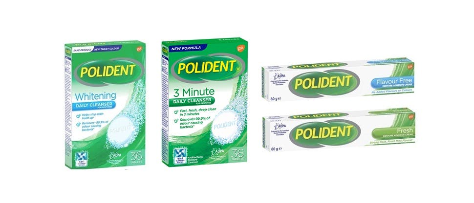 Polident range