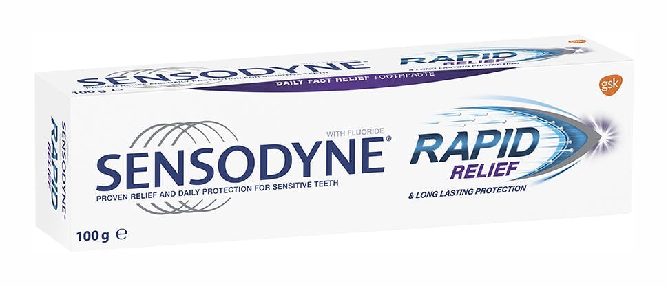 Sensodyne Rapid Relief packshot