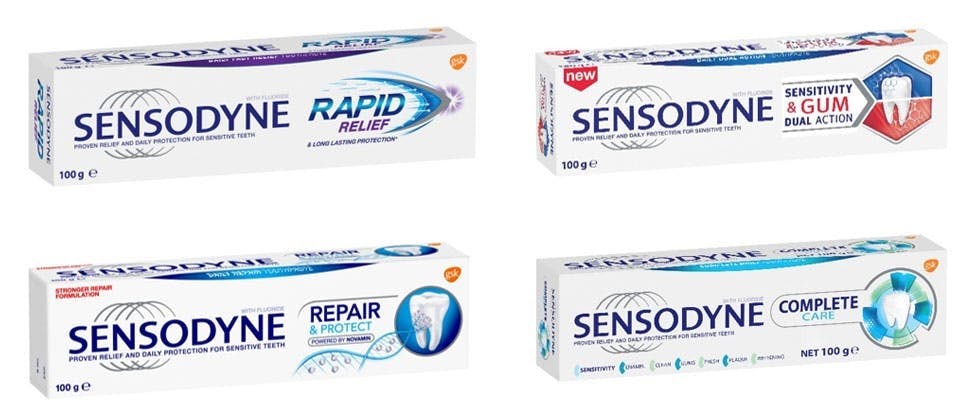 Sensodyne Range