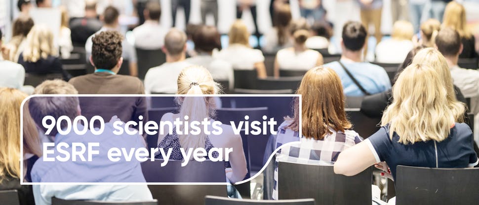 9000 scientists visit ESRF every year