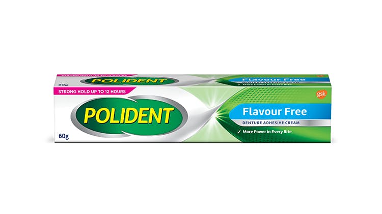 Polident Denture Adhesive Cream - Flavour Free