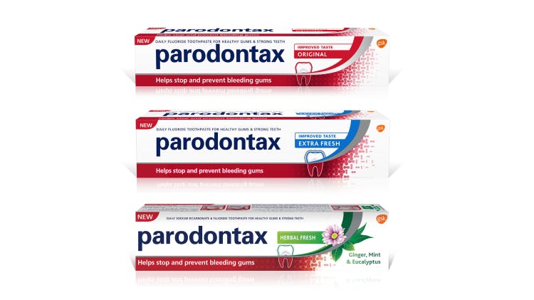  parodontax range shot