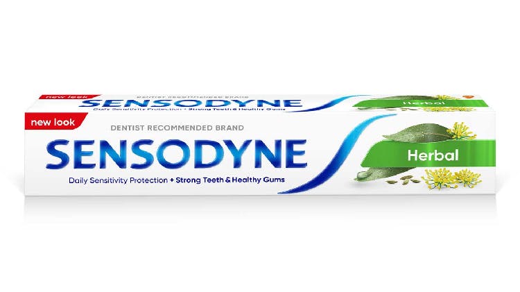 Sensodyne Herbal Multi Care toothpaste packshot
