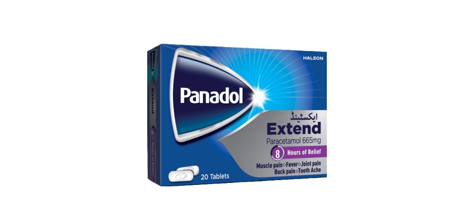 Panadol Extend pack shot