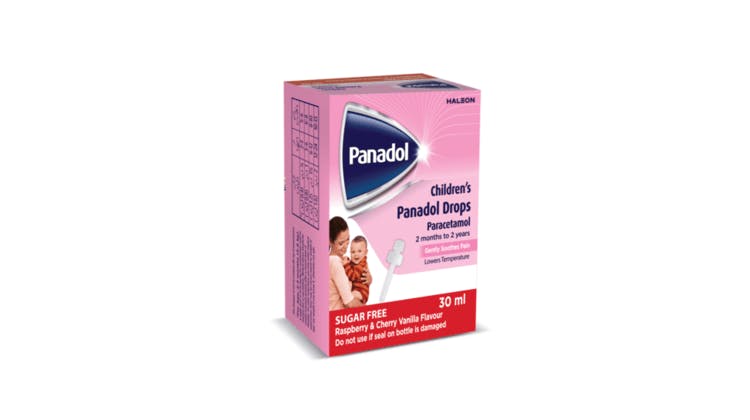 Panadol Infant Drops packshots