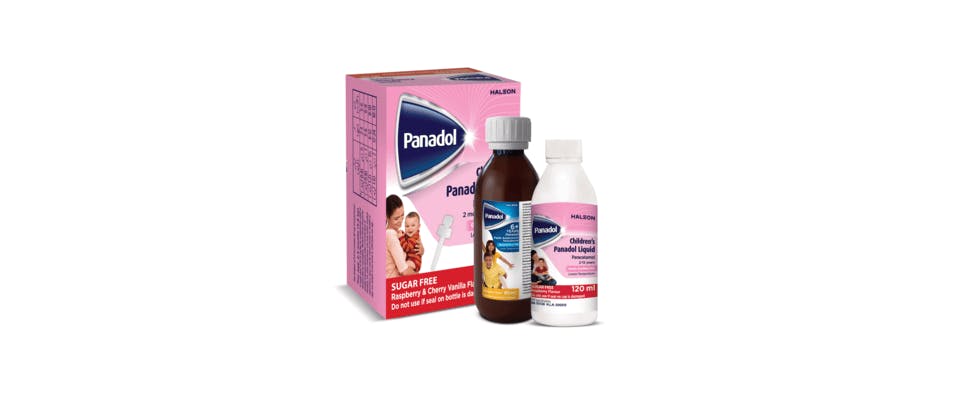Panadol for children pack shot