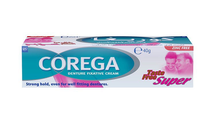 Chirurgie mot Vernederen Corega Denture Fixative | GSK Health Partner