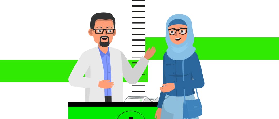 Pharmacist effectively overcoming communication barriers